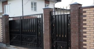 Купить распашные ворота кованные Королев, цена от 4865 руб.